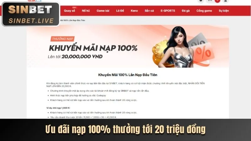 Khuyến mãi nạp lại hàng ngày b123